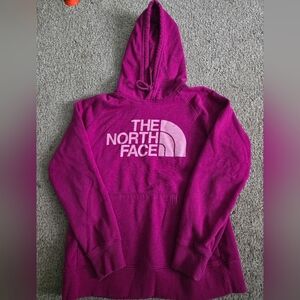 Womens Medium hooded North Face pullover